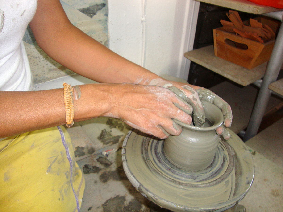 Céramique décorative d΄origine faites par Katerina