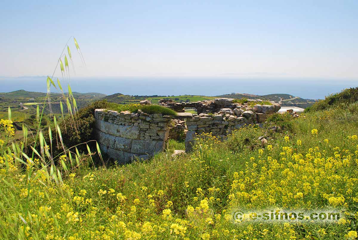 La torre di Kade, sotto l’antica acropoli di Agios Andreas