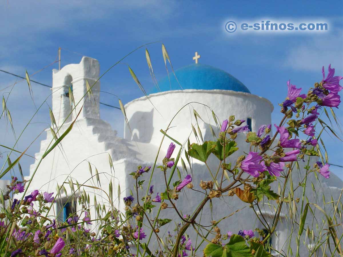 La cappella di Panagia Troulakiani, sulla strada per Cheronissos