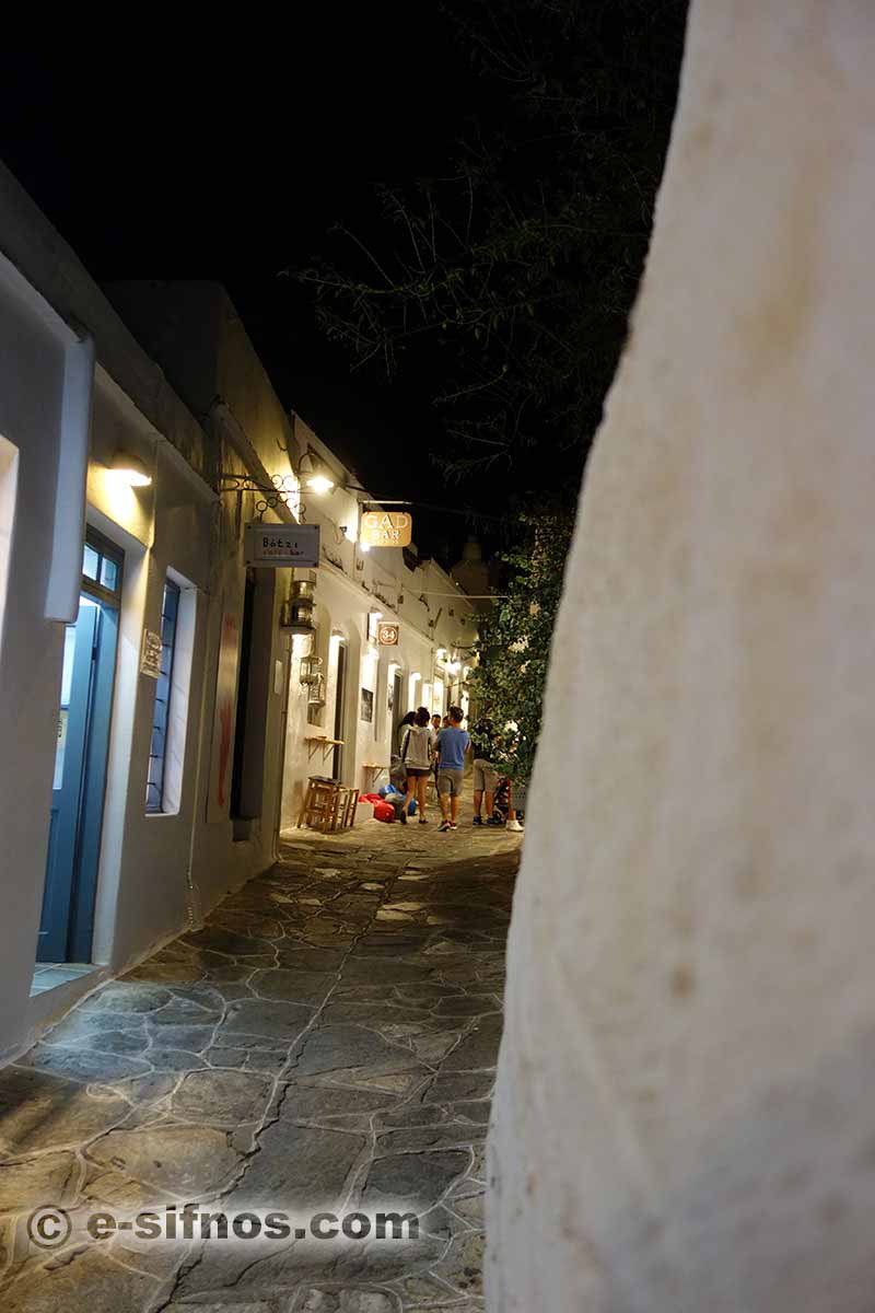 Il vicolo centrale di Apollonia