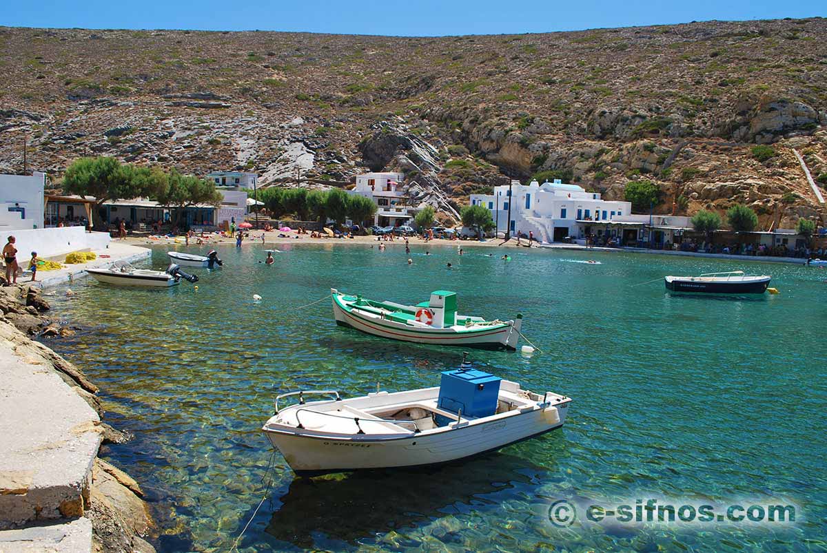 La spiaggia di Cheronissos