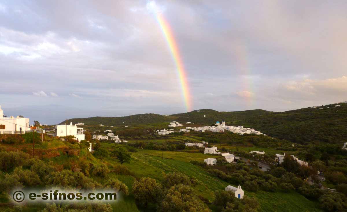 Arcobaleno sopra Kato Petali