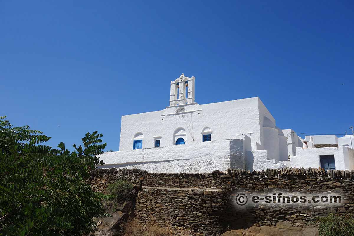 La chiesa Panagia Gournia a Pano Petali