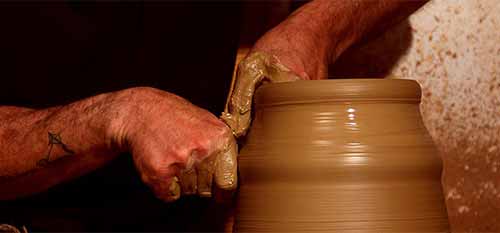 Laboratori di ceramica a Sifnos