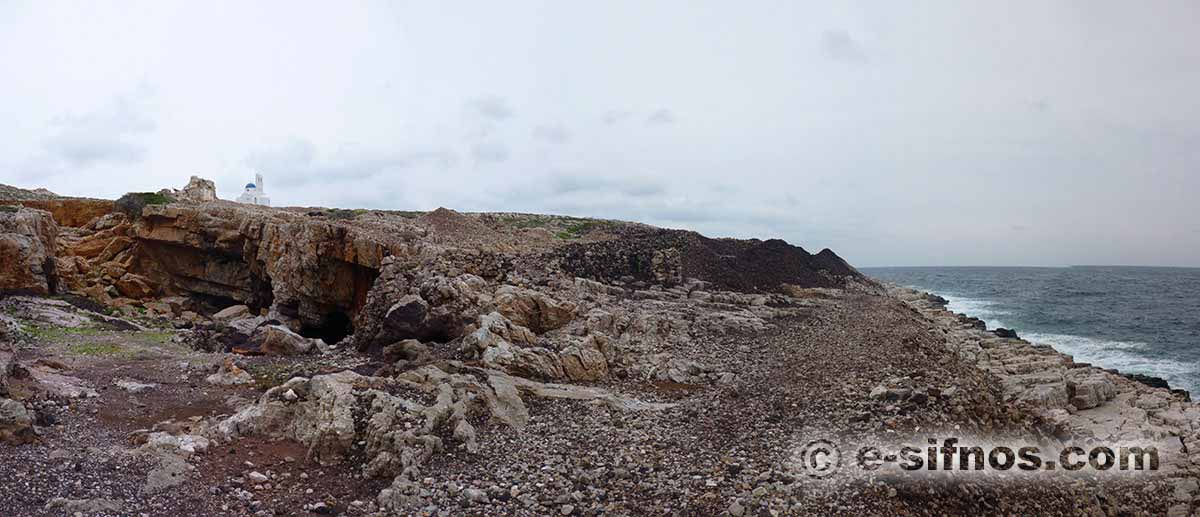 Le antiche miniere di Agios Sostis a Sifnos
