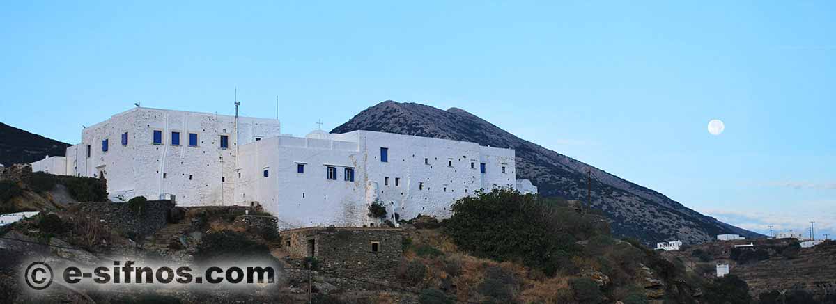 La chiesa di Panagia Vrissiani a Sifnos