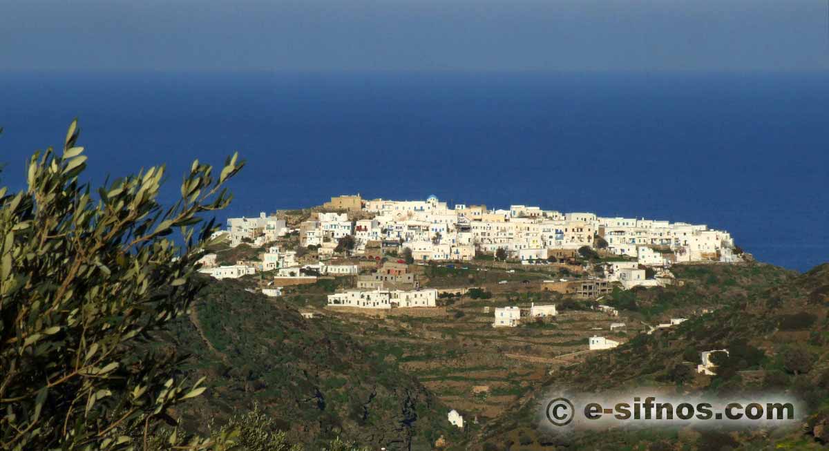 Il villaggio di Kastro a Sifnos