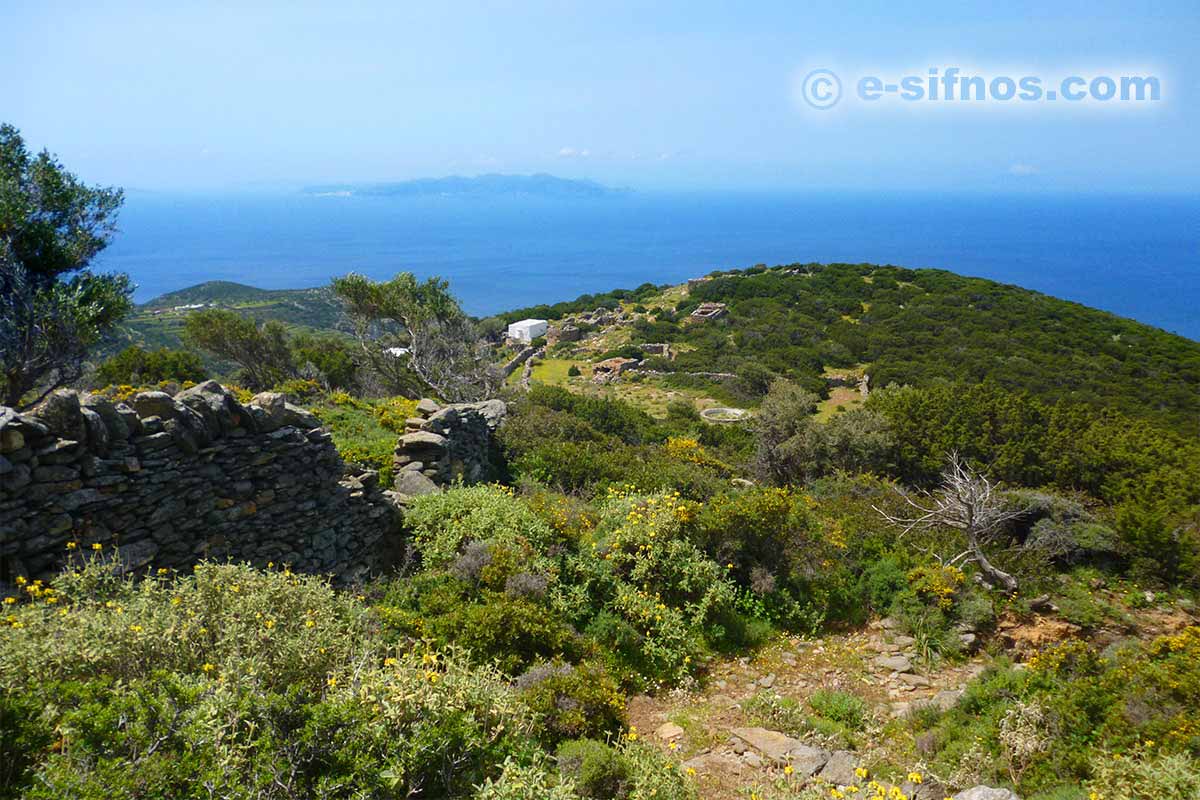 Paesaggio nell’area Natura