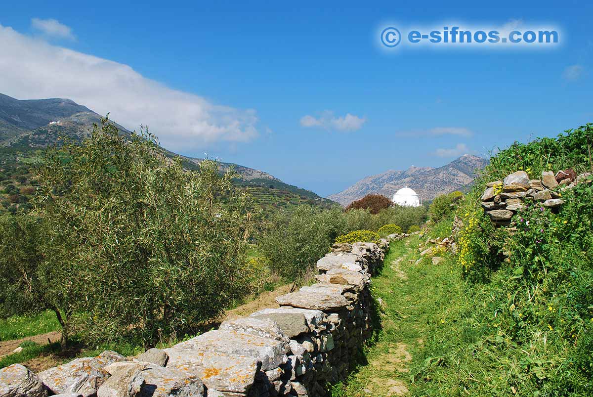 Il sentiero da Apollonia a Kamares